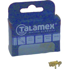 Talamex - SLOTTED WOODSCREW OVAL H. 3.5 X 25 MM - 40.101.420