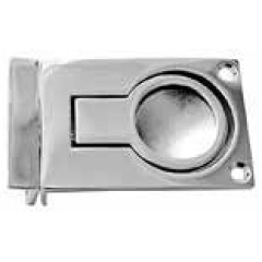 Talamex - FLUSH LIFTING PULL RECTUANGLE 57X40MM WITH LATCH - 43.601.302