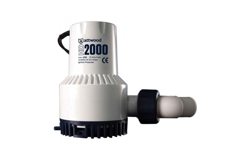 attwood - PUMP-HEAVY DUTY 2000 12V - 4760-4 | Bilge Pumps and Aerators ...