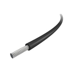 4mm Marine Tinned Cable 39A - Black - Per Meter