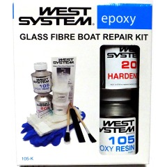West System - Epoxy Glass Fibre Repair Kit - 300g - 105-K