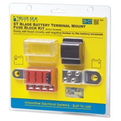 Blue Sea - ST Blade Battery Terminal Mount Fuse Block Kit - PN. 5024