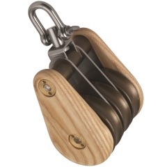 Barton - Triple - Swivel - Classic Wooden Block S2 - 53345