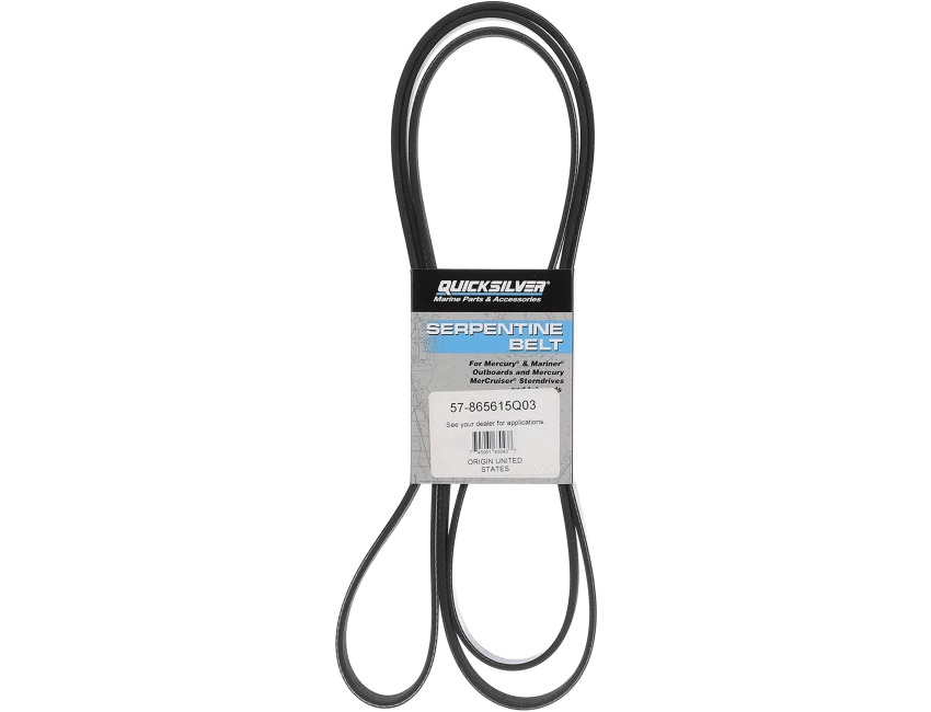 MerCruiser Serpentine Belt V8 (Bravo - Standard Cooling) - 57-865615Q03 ...