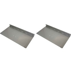 Lectrotab Stainless Steel Trim Tab Plates (12