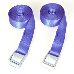 Talamex - TIE-DOWN WITH CAM BUCKLE 25MM 2.5M (2PCS) - 76.750.001