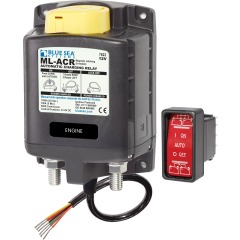 Blue Sea - ML-ACR Automatic Charging Relay with Manual Control - 12V DC 500A - PN. 7622