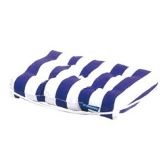 Talamex - KAPOK CUSHION BLUE/WHITE STRIPED SINGLE - 79.505.013