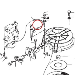 Mercury - HOLDER Cable - Quicksilver - 804033