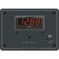 Blue Sea - Digital Voltmeter Panel - 7 to 60V DC - PN. 8051