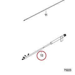 Mercury - UMB 25 Foot Harness - Quicksilver - 84-8M0179757