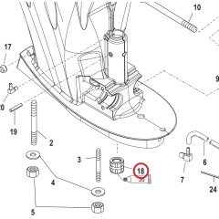 Mercury - BUSHING - Quicksilver - 23-859550