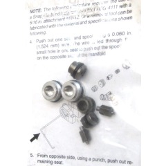 Mercury - POPPET KIT - Quicksilver - 893913A02