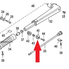 Mercury - FRICTION PIECE - Quicksilver - 898101311