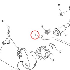 Mercury - LINK ASSEMBLY Throttle - Quicksilver - 8M0006021