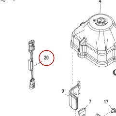 Mercury - HARNESS ASSEMBLY Signal Driver - Quicksilver - 8M0026568