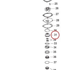Mercury - Oil Seal Carrier - Quicksilver - 8M0057748