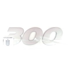 Mercury - DECAL 300 HP Silver Verado - 37-8M0085366