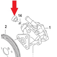 MerCruiser Diesel - ADAPTER - 3.0L V6 TDI - Quicksilver - 8M0088475