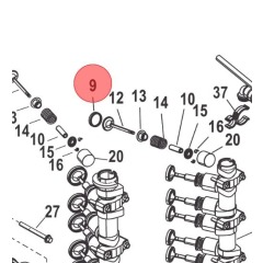 Mercury - SEAT Exhaust Seat - 8M0089477