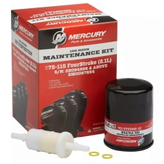 Mercury - SERVICE KIT 75-115 HP 4S (100 Hour) - Quicksilver - 8M0097854