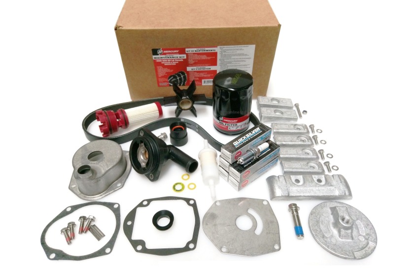 Mercury 300 Hour Maintenance Service Kit - L6 Verado Four Stroke 200 ...