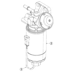 MerCruiser - FUEL FILTER / PRIMER ASSEMBLY - 8M0129887