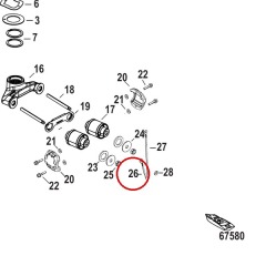Mercury - CABLE ASSEMBLY - Quicksilver - 8M0142799