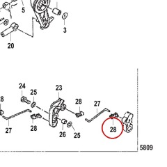Mercury - ROD Snap - Quicksilver - 8M0148747
