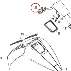 Mercury - WATER DIVERTER - Quicksilver - 8M0187755