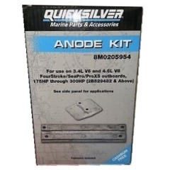 Mercury Anode Kit 3.5L V6 and 4.6L V8 - 8M0205954