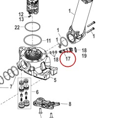 Mercury - MANUAL RELEASE KIT - 5.7L - 893420A01