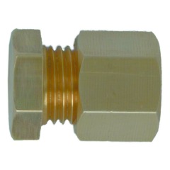 Talamex - ENDSTOP BRASS WITH COMPRESSION NUT 8MM - 90.500.549