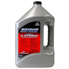 Quicksilver 4Ltr Premium 2-Stroke Outboard Oil - 92-858022QB1