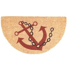 Talamex - MAT HALF ROUND 45X75CM ANCHOR MOTIVE - 94.324.000