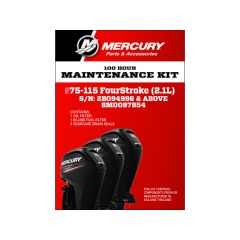 Mercury - SERVICE KIT 75-115 HP 4S (100 Hour) - Quicksilver - 8M0097854