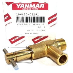 YANMAR SD20 Sea Water Valve / Tap - Kingston - 196420-02291