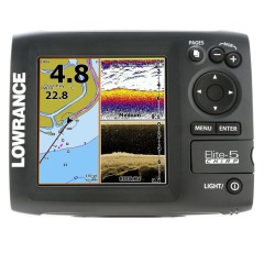 Lowrance Elite 5 Chirp - Sonar/Downscan - Head unit only - 000-10236-003