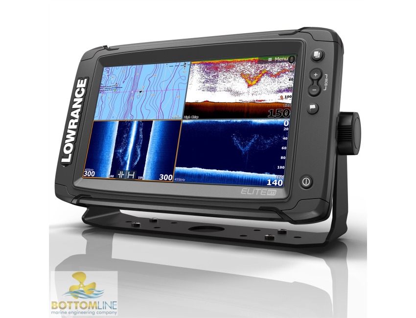 Lowrance Elite 9Ti Totalscan Chartplotter / Fishfinder c/w totalscan ...