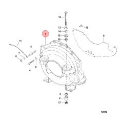 FLYWHEEL HOUSING NOT BLACKTRAC