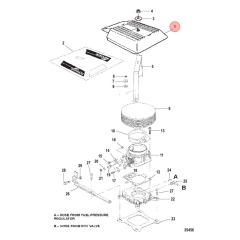 INTAKE PLENUM & FLAME ARRESTOR