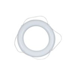 Talamex - LIFEBUOY PVC WHITE 60CM WITHOUT STRIP - 20.107.012