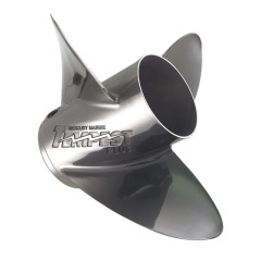 Mercury Tempest Plus 135 - 400hp Outboard - 19 Pitch Stainless Propeller - 48-8M0151381