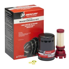 Mercury 100 hour Maintenance Service Kit - L6 Verado Four Stroke S/N: 2B144122 and below - 8M0097858