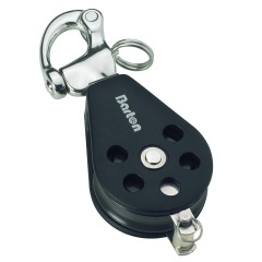 Barton - Single - Snap Shackle + Becket - Ball Bearing Block S2 - N12141