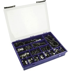 JCS 304 Stainless Steel P-Clip Kit - 5-35mm - PCSRAB1
