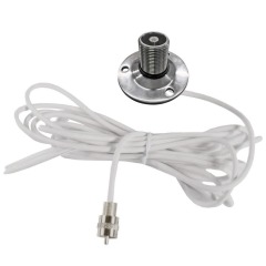 Shakespeare QuickConnect Stainless Straight Mount with cable - QC-4710