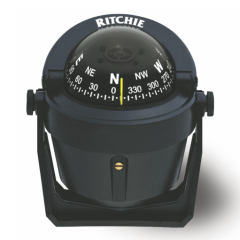 Ritchie Explorer™ Compass B-51, 2¾” Dial Bracket Mount - Black