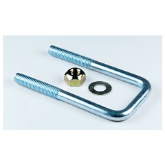 Trailer U bolt for 40mm box 110mm total length 10mm diameter