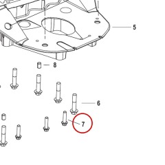 Mercury - Screw - Quicksilver - 10-8M0103815